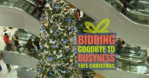 christmas busyness